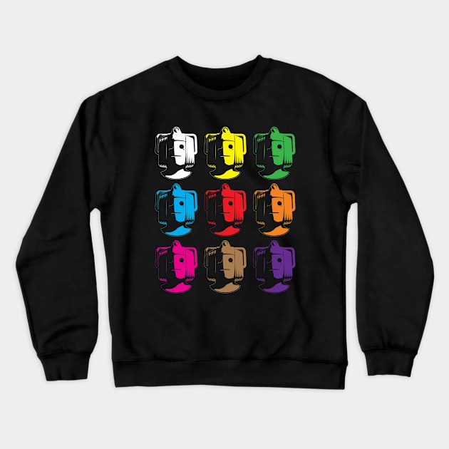 Cyberman pop art Crewneck Sweatshirt by satansbrand